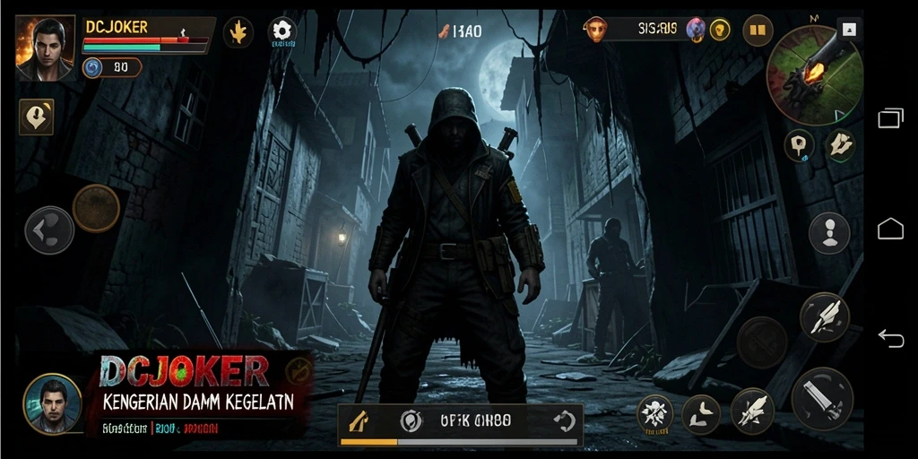 Gameplay IDCJOKER yang menegangkan dan penuh kengerian.