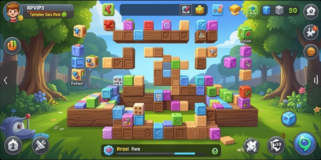 Tampilan menarik RPVIP3 dengan gameplay Puzzle yang seru.