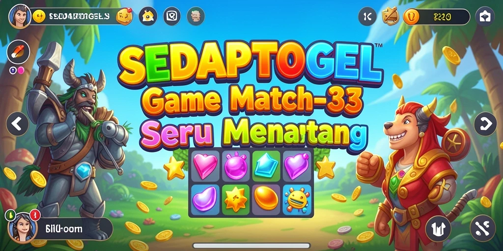 Tampilan gameplay SEDAPTOGEL yang seru dan menantang.
