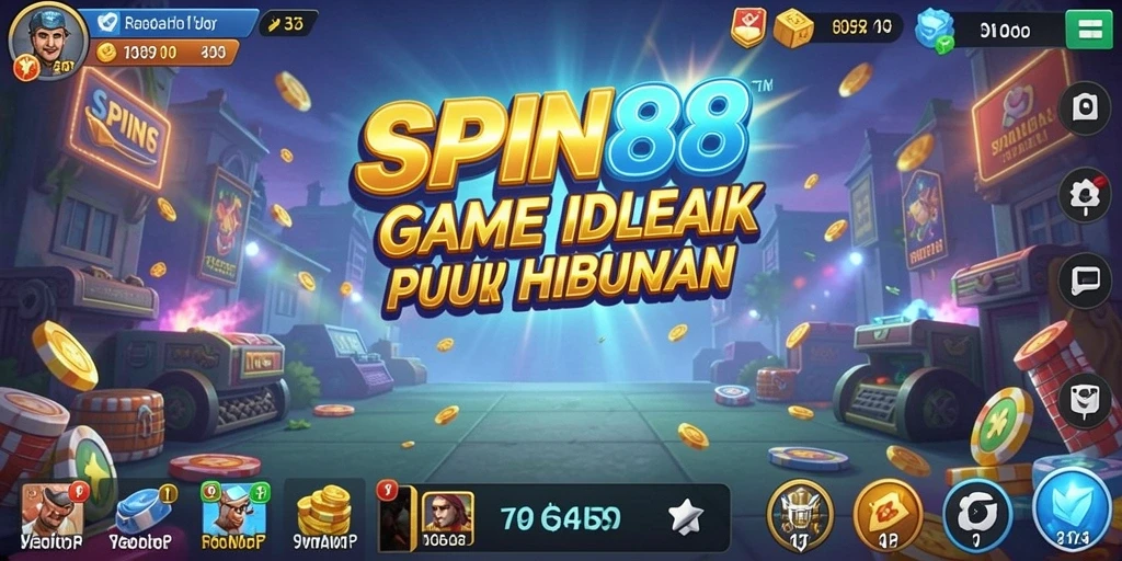 Tangkapan layar gameplay SPIN88 yang menampilkan proses pengembangan kekayaan.