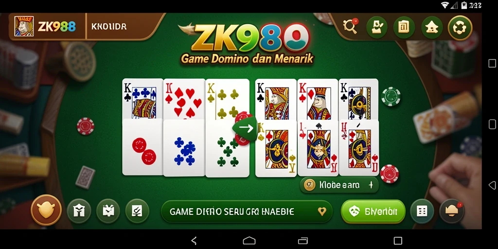 Tampilan gameplay ZK988 yang menarik dan interaktif.